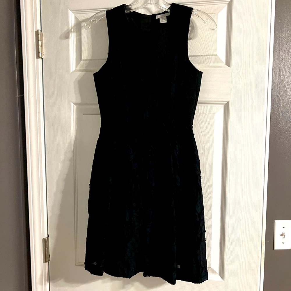 Deep navy dress